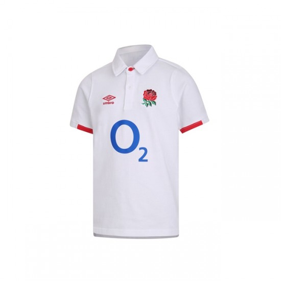 Camisola Inglesa Rugby Classic Equipamento Primeiro 2020-2021 Manga Curta